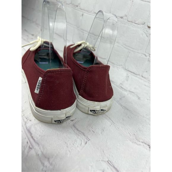 Women’s vans slip-on burgundy size 9.5 - Picture 5 of 9